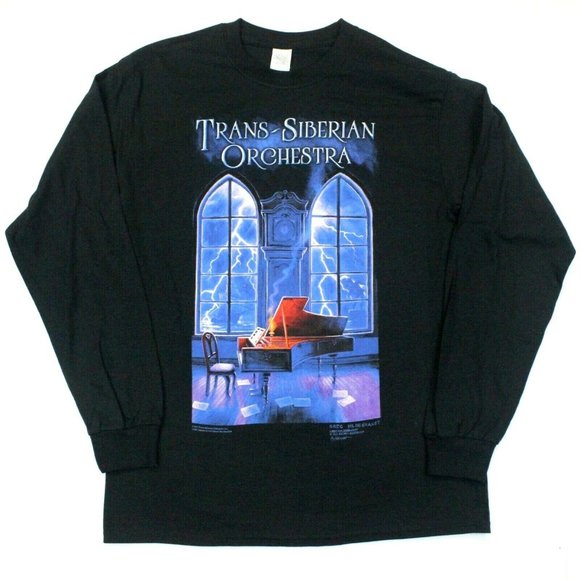 Trans-Siberian Orchestra Stormy 2017 Tour Tee - M - Picture 1 of 6